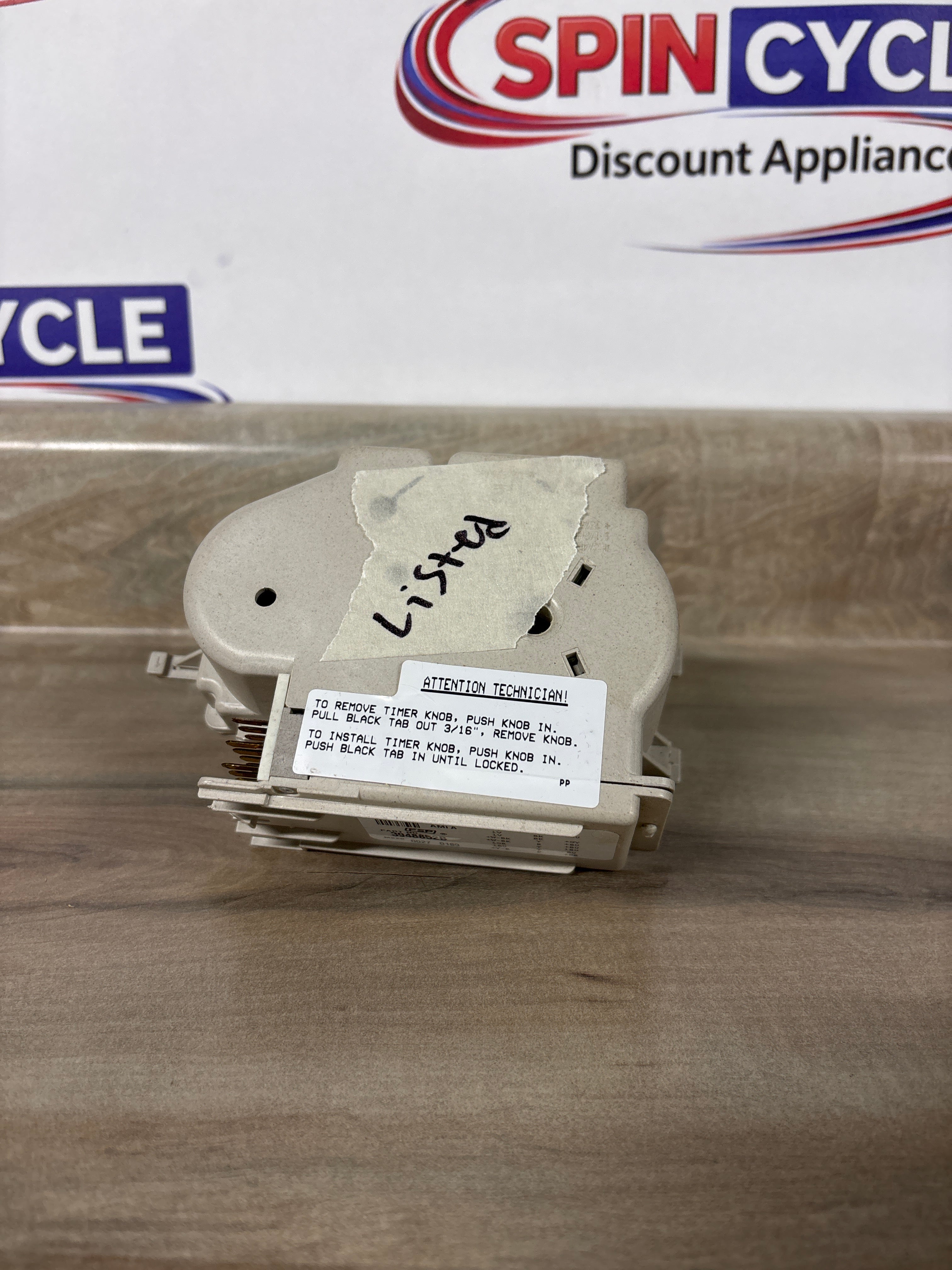 Whirlpool Washer Timer WP3948852B