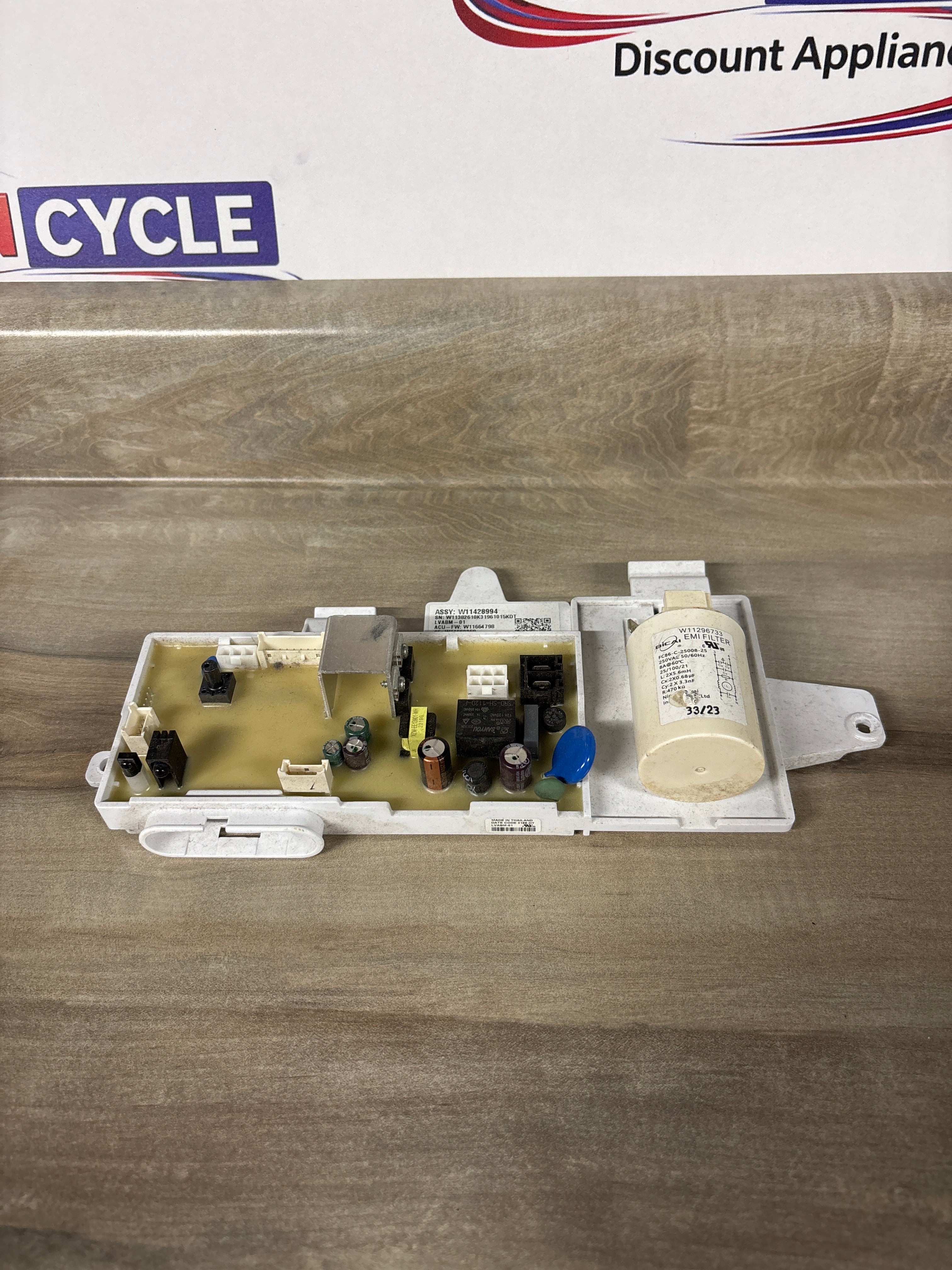 Whirlpool Washer Control Board W11428994