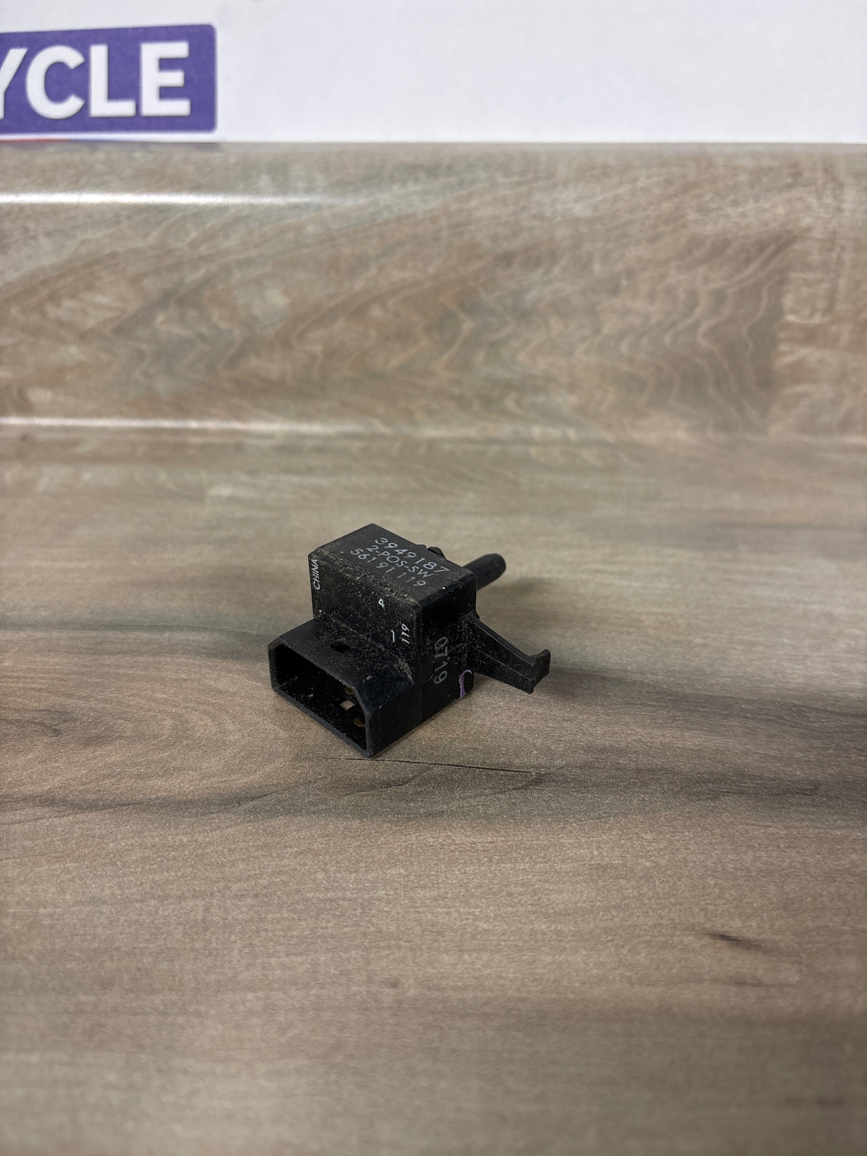 Whirlpool Washer Extra Rinse Switch 3949187