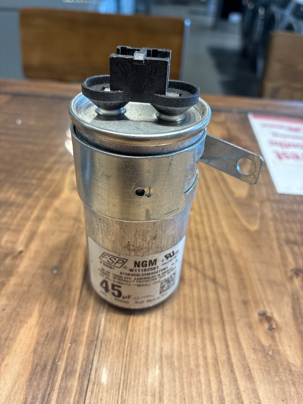 Whirlpool 45 uF Capacitor W11162561 w10866238 w11175257 w11428524
