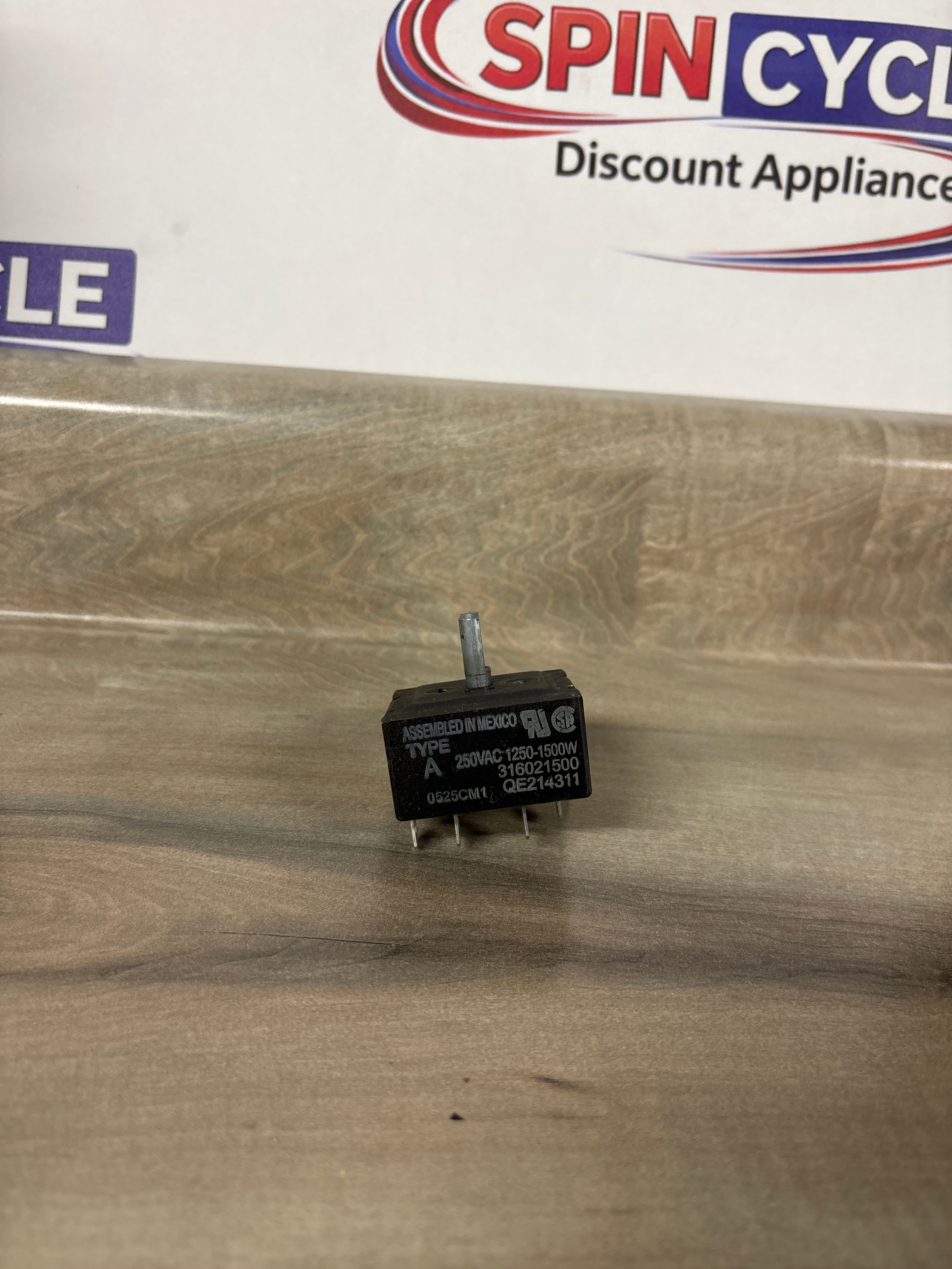 Kenmore Range Infinite Switch 316021500