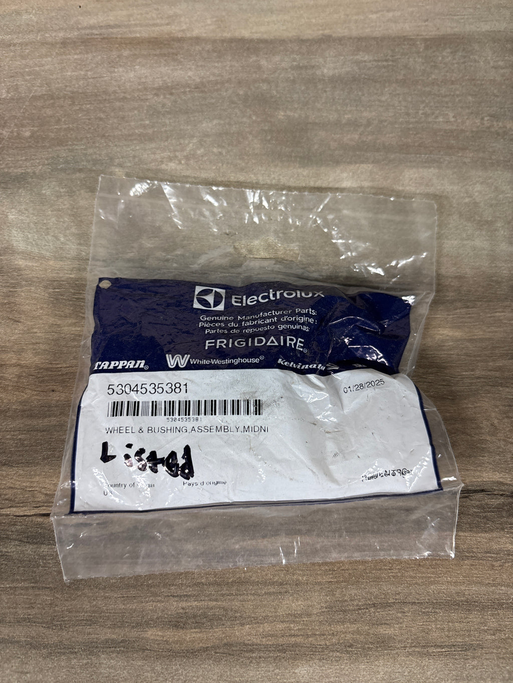 Frigidaire Dishwasher Dishrack Wheel 530453581