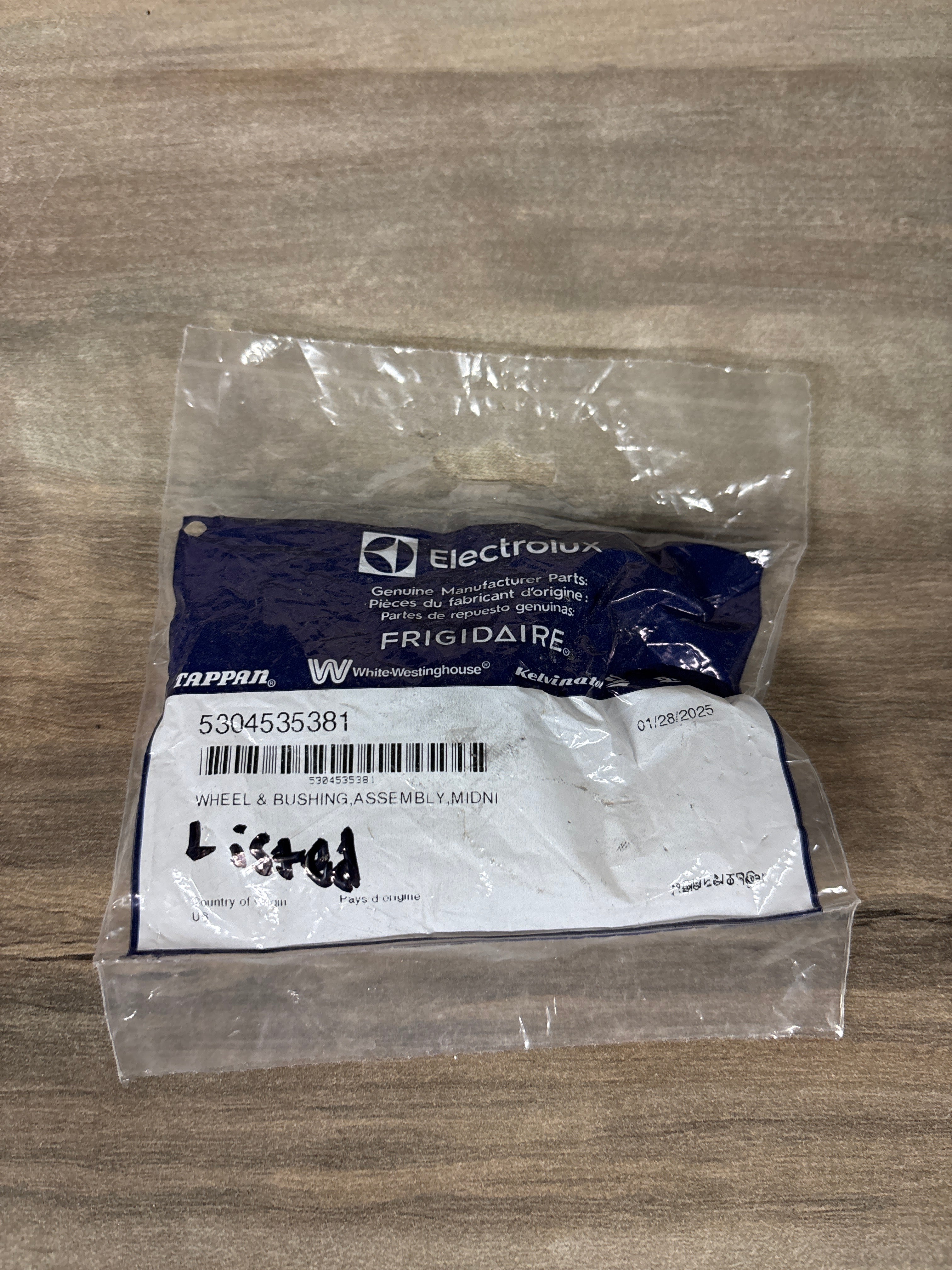 Frigidaire Dishwasher Dishrack Wheel 530453581