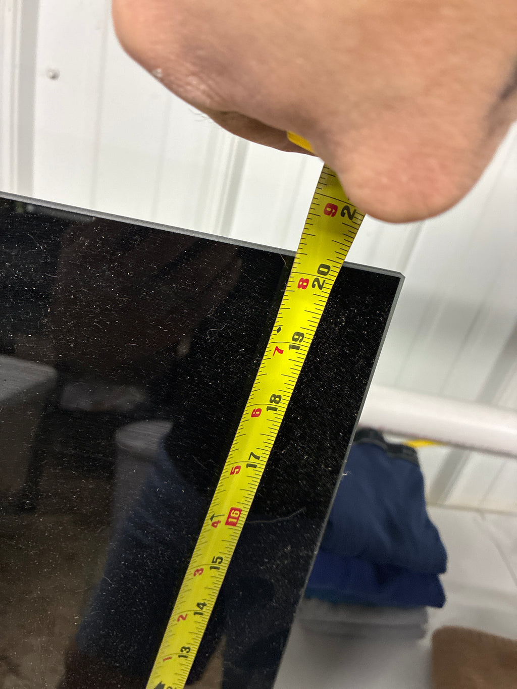 Whirlpool Oven Glass Black W11702167 W10884159