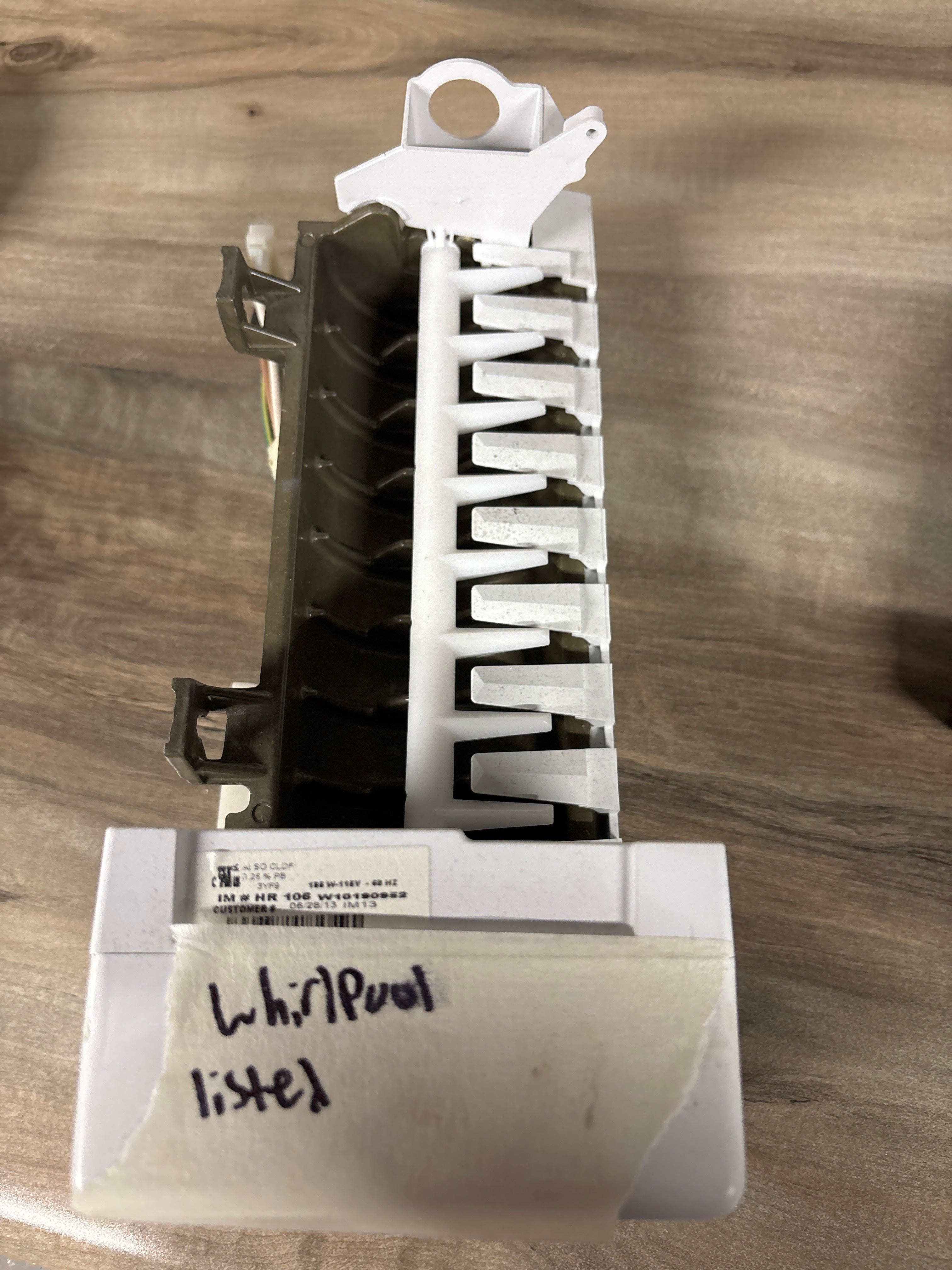 Whirlpool Refrigerator Ice Maker W10190952