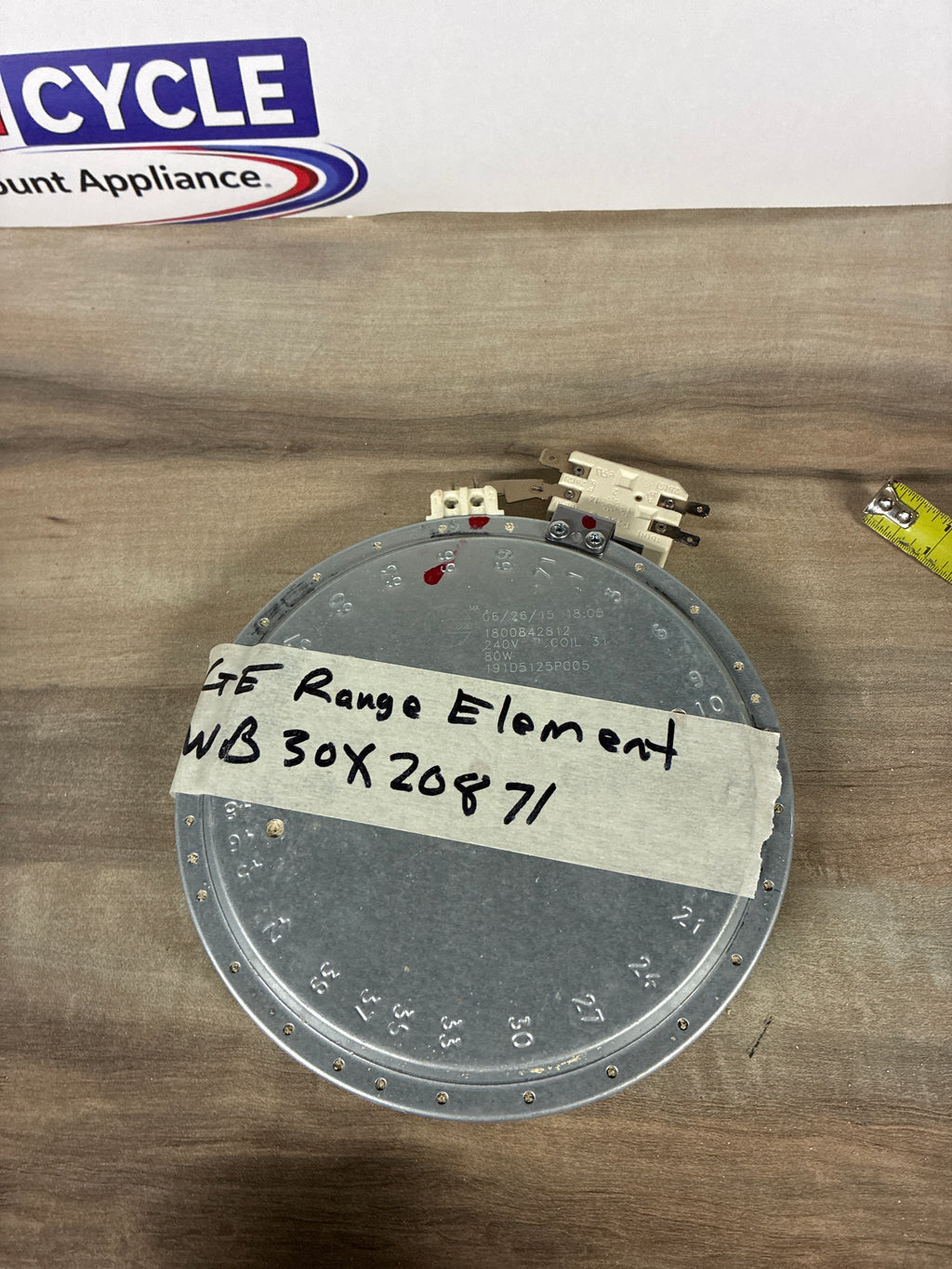 GE Range Element WB30X20871