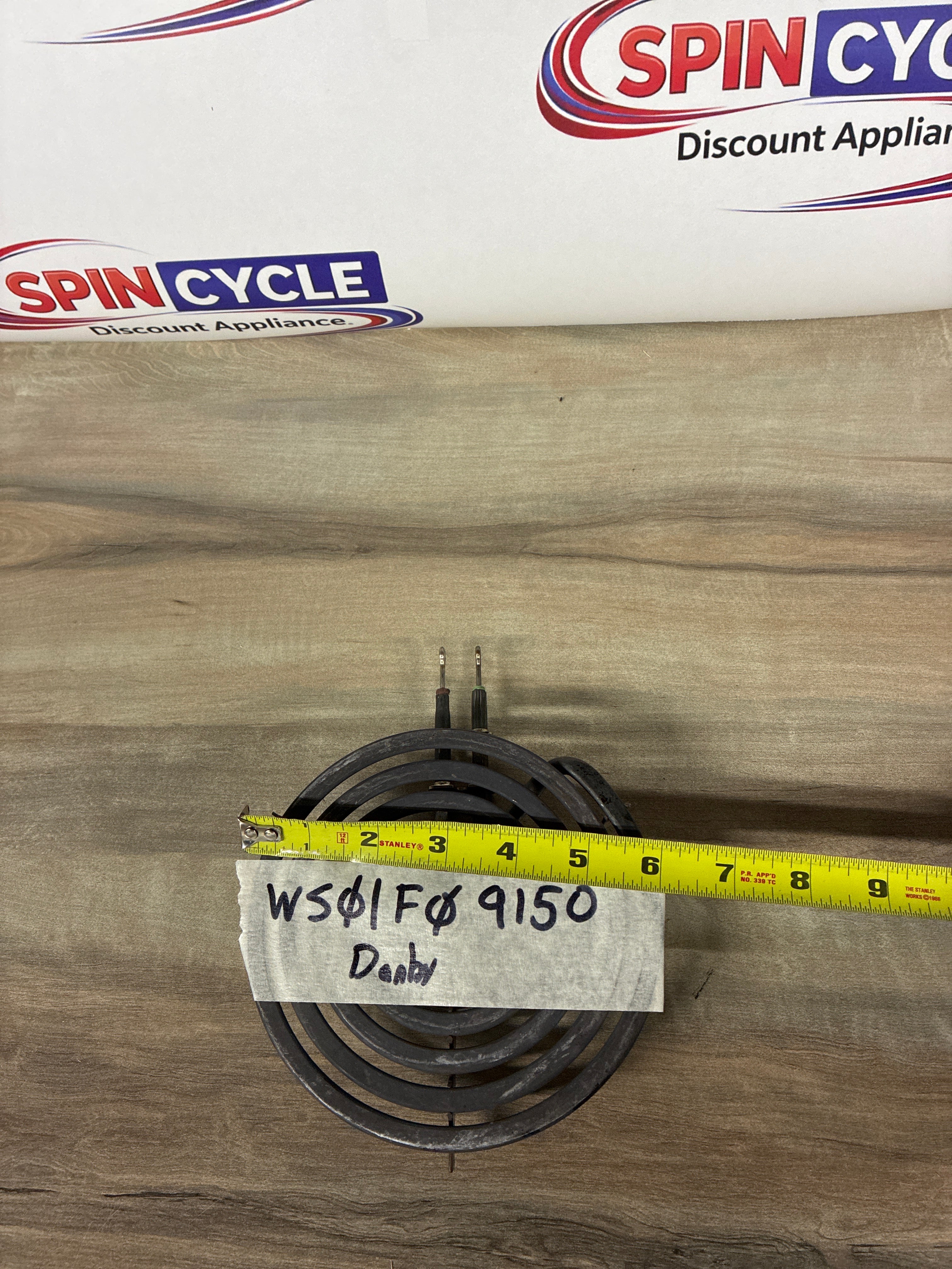 Danby 6” Stove Burner WS01F09150