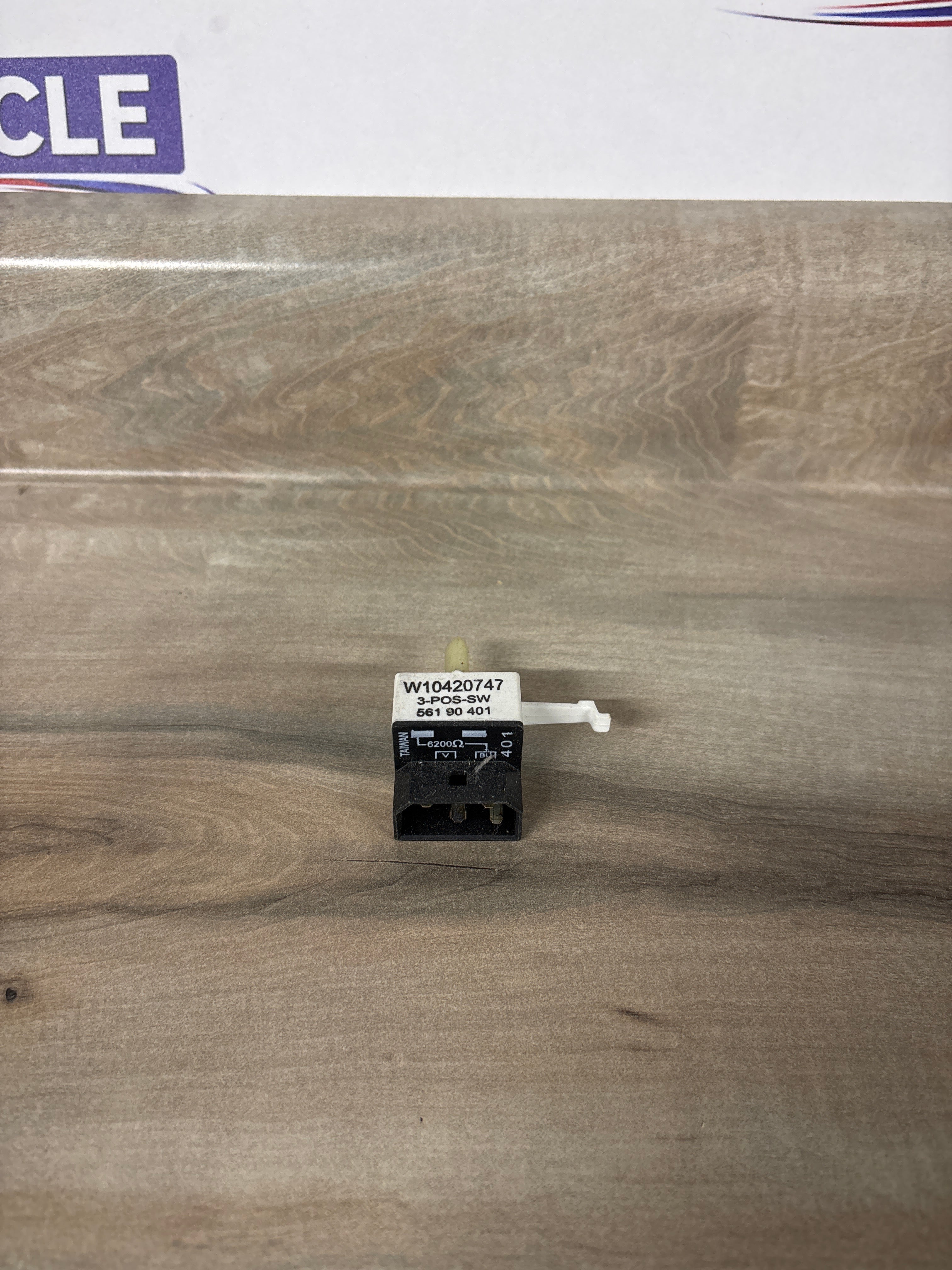 Amana Dryer Cycle Selector Switch W10420747