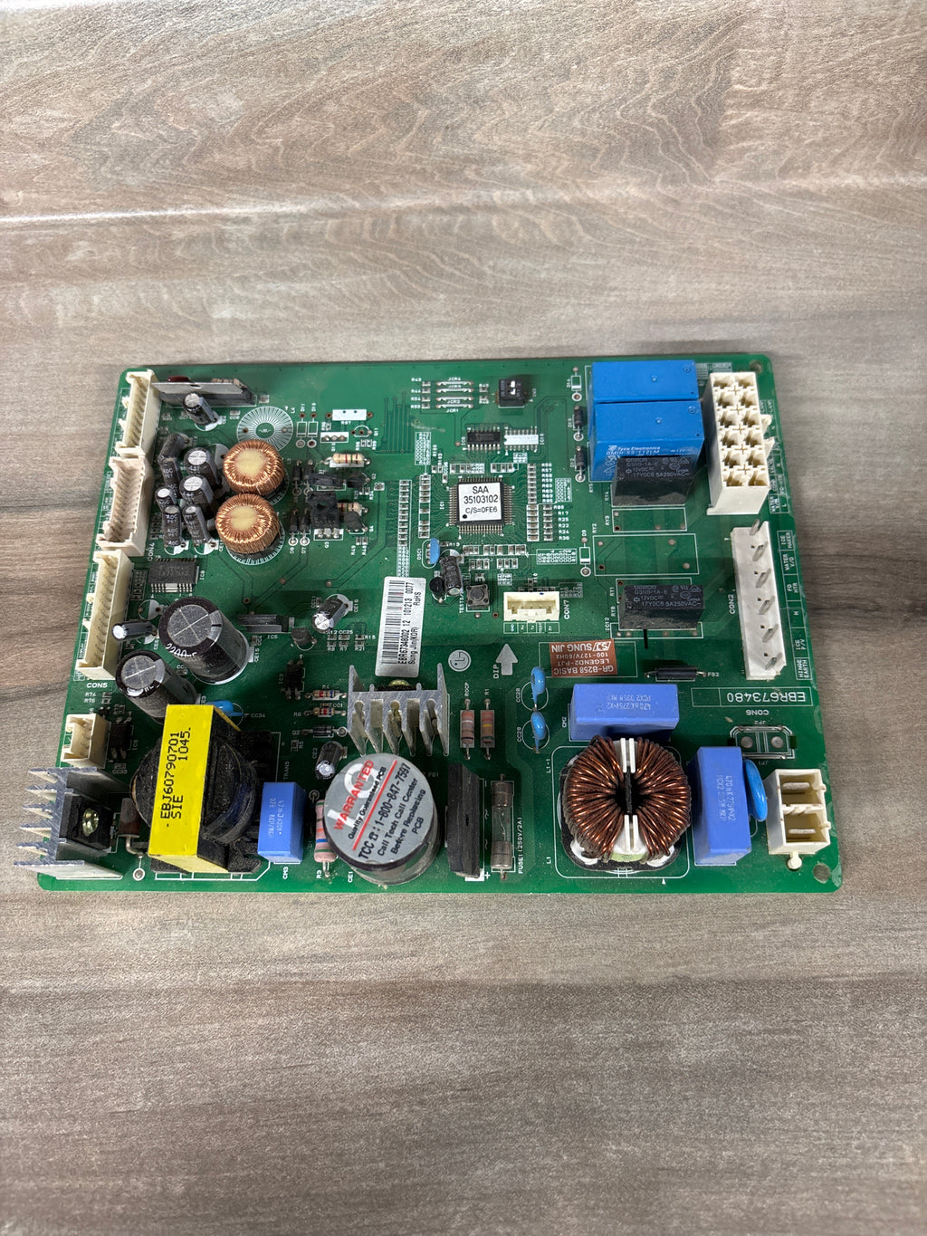 LG Refrigerator Control Board EBR67348002