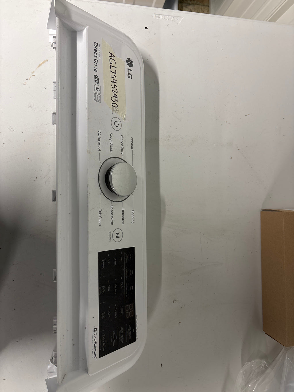 LG Washer Control Panel AGL76452930