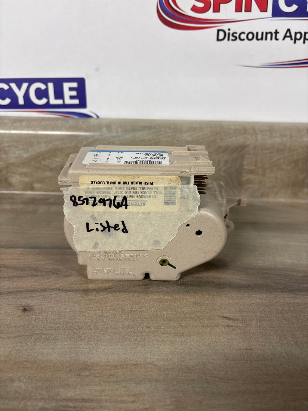 Whirlpool Washer Timer 8572976A