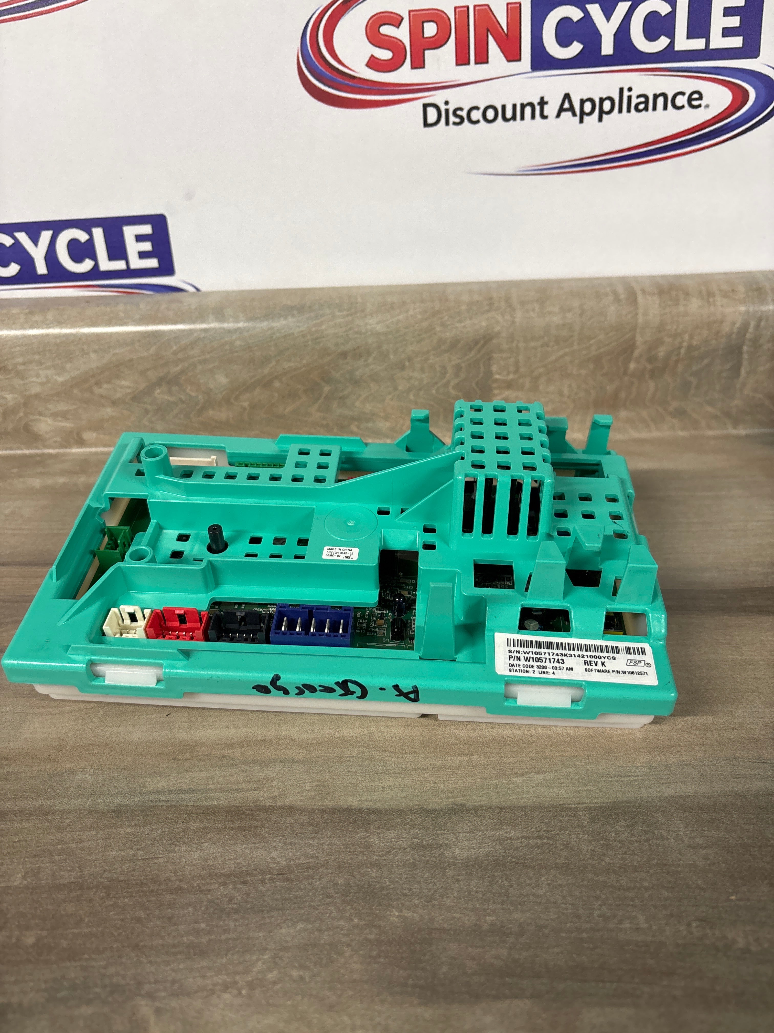Whirlpool Washer Control Board W10860464