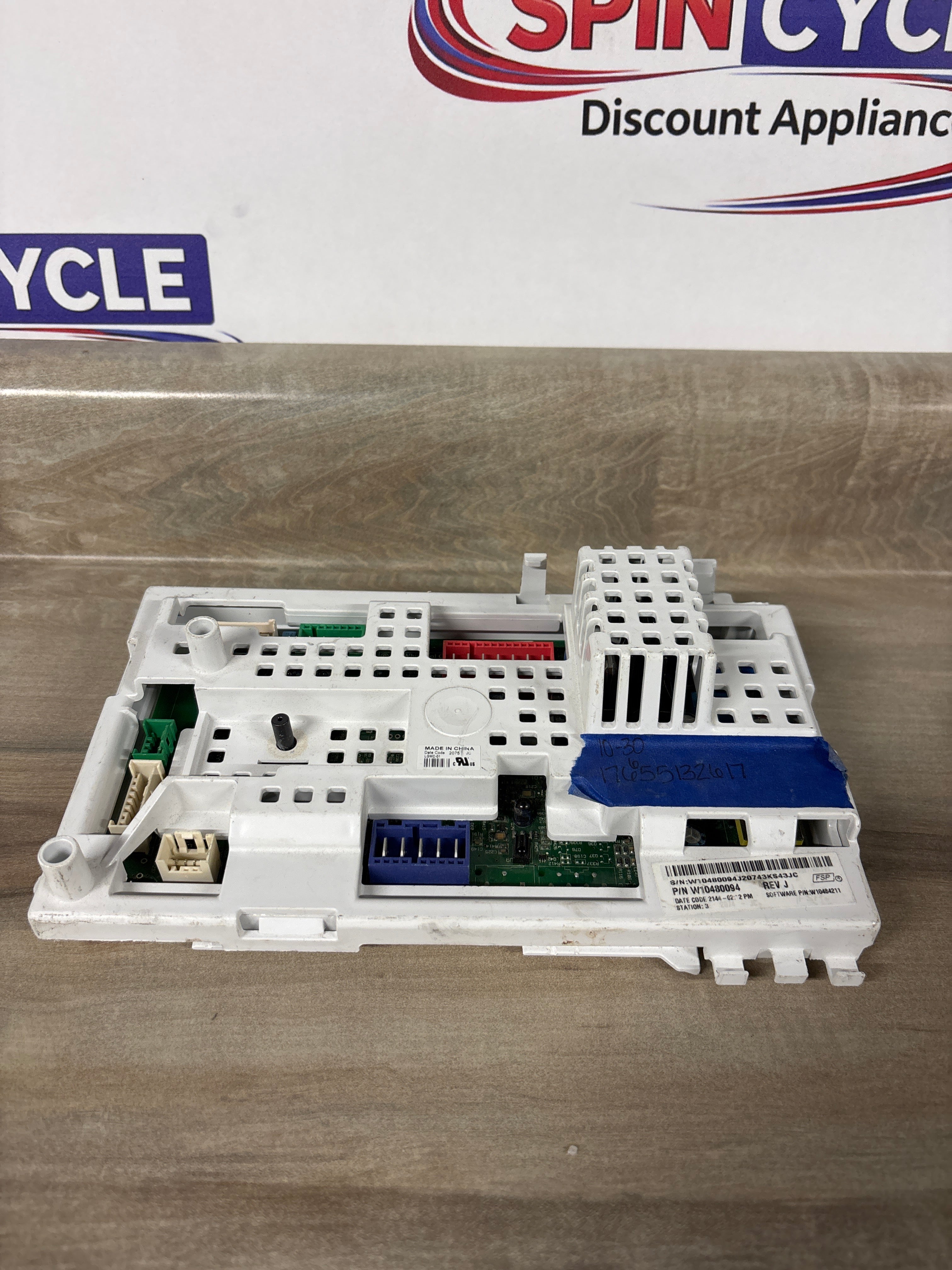Kenmore Washer Control Board W10480094