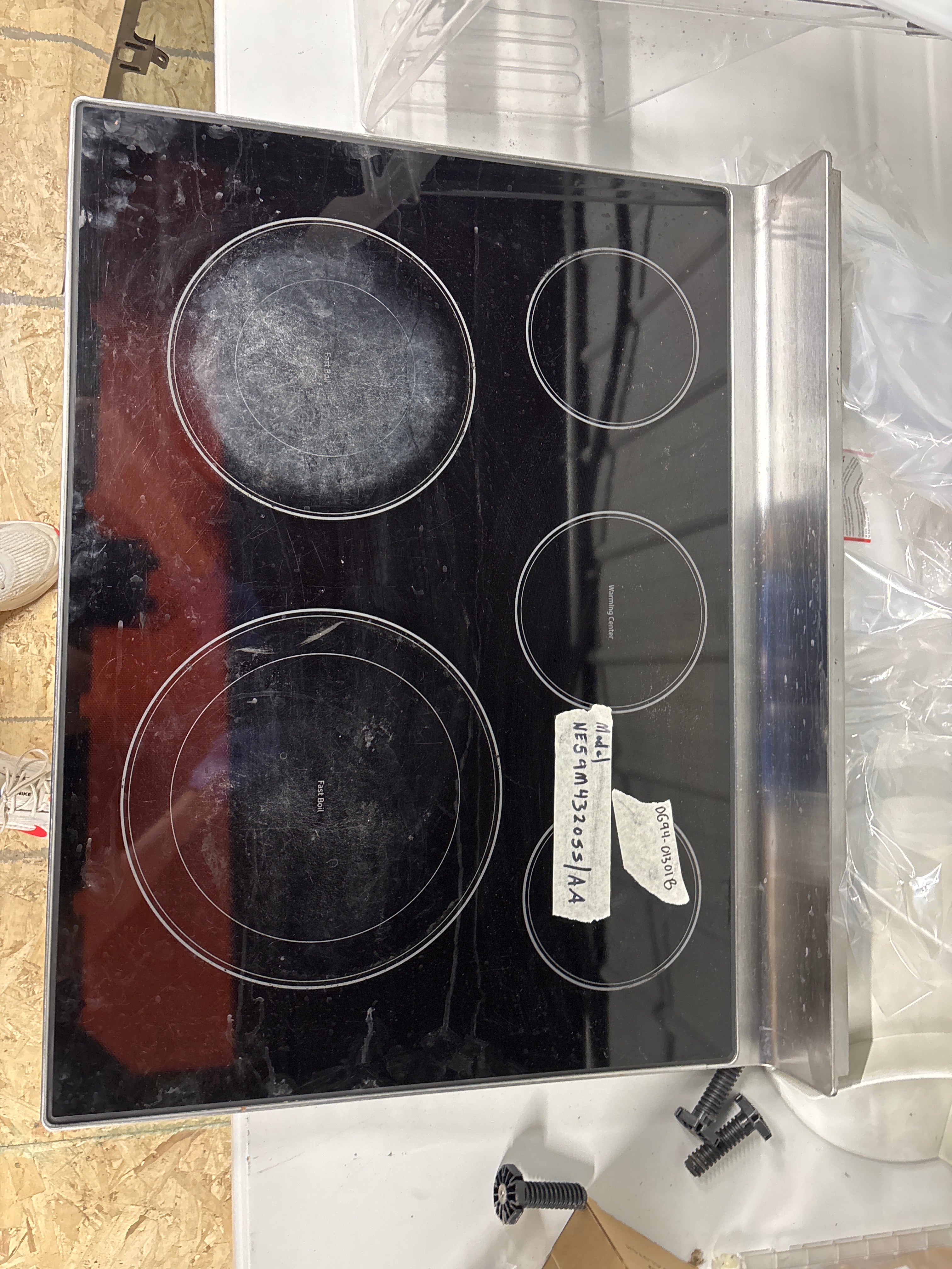 Samsung Range Oven Top DG94-01301B