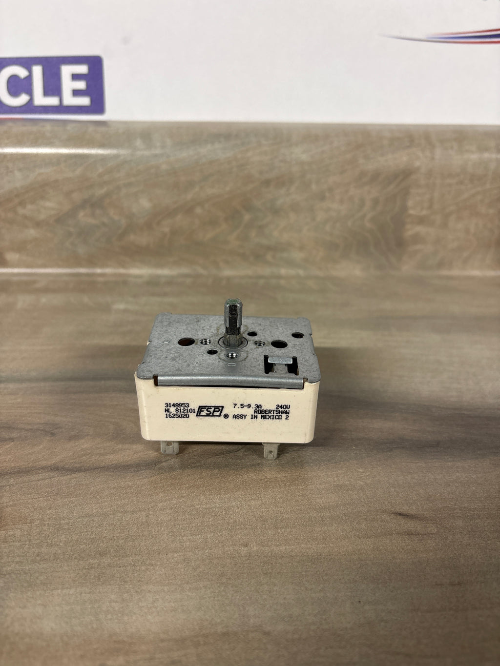 Whirlpool Range Infinite Control Switch 3148953