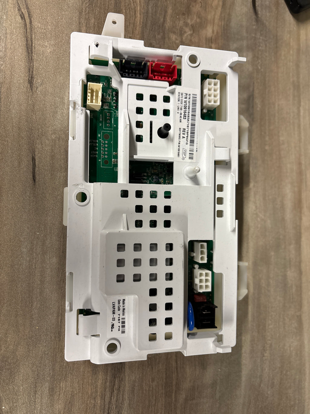 Whirlpool Washer Control Board W10916483