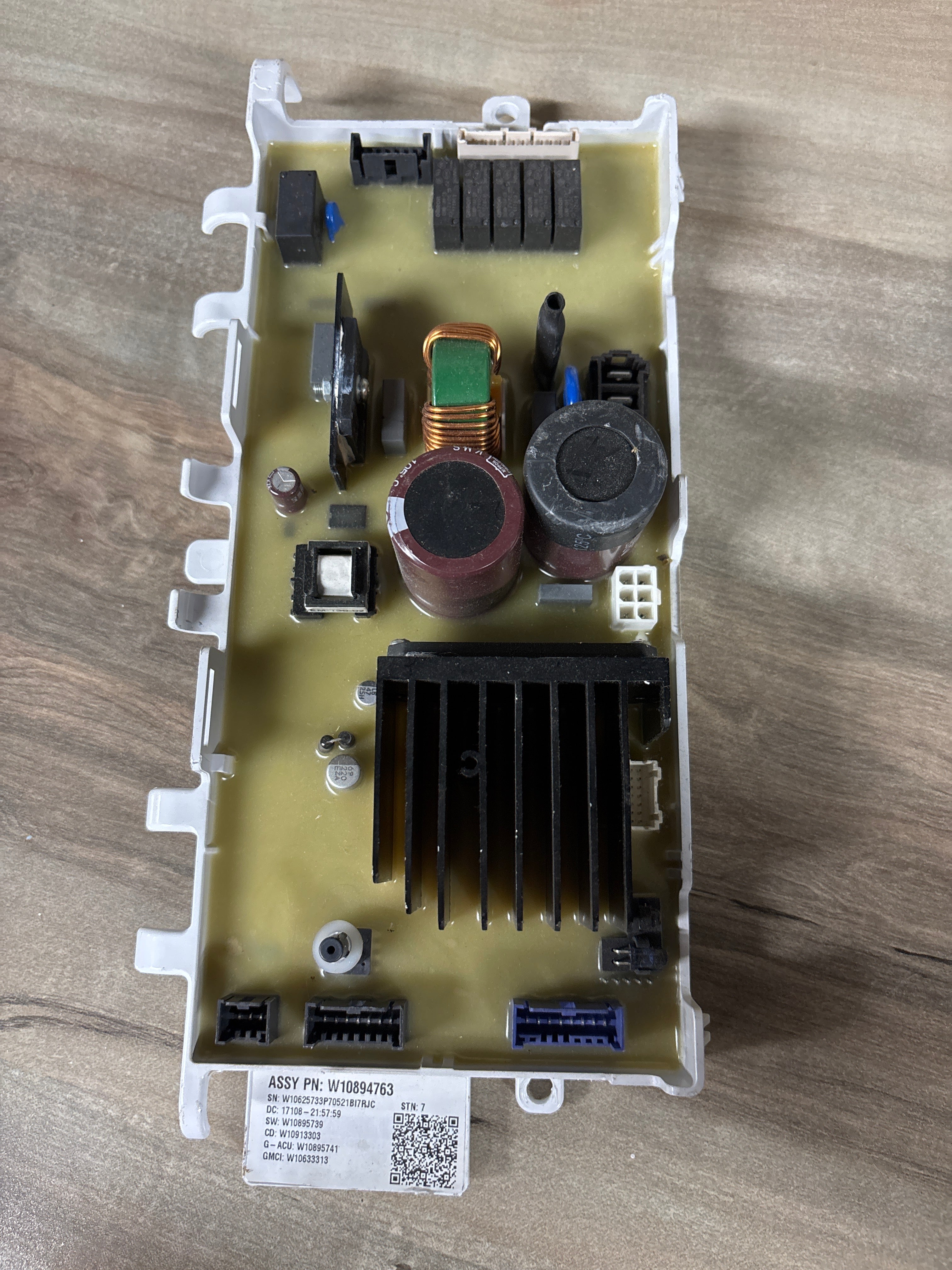Whirlpool Washer Control Board W10894763