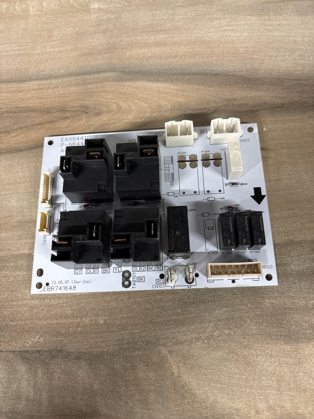 LG Range Oven Relay Control Board EBr741648