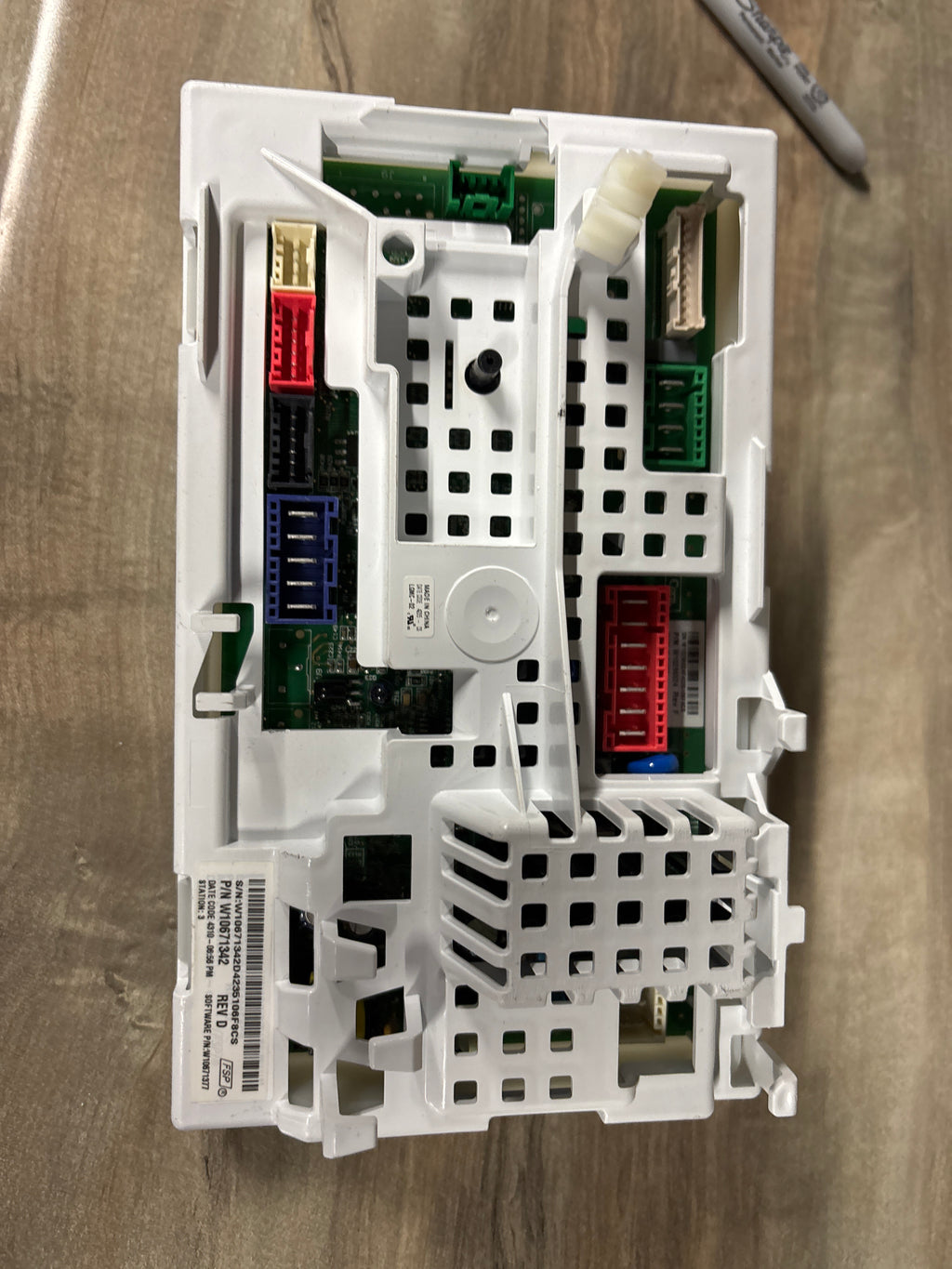Whirlpool Washer Control Board W10634026