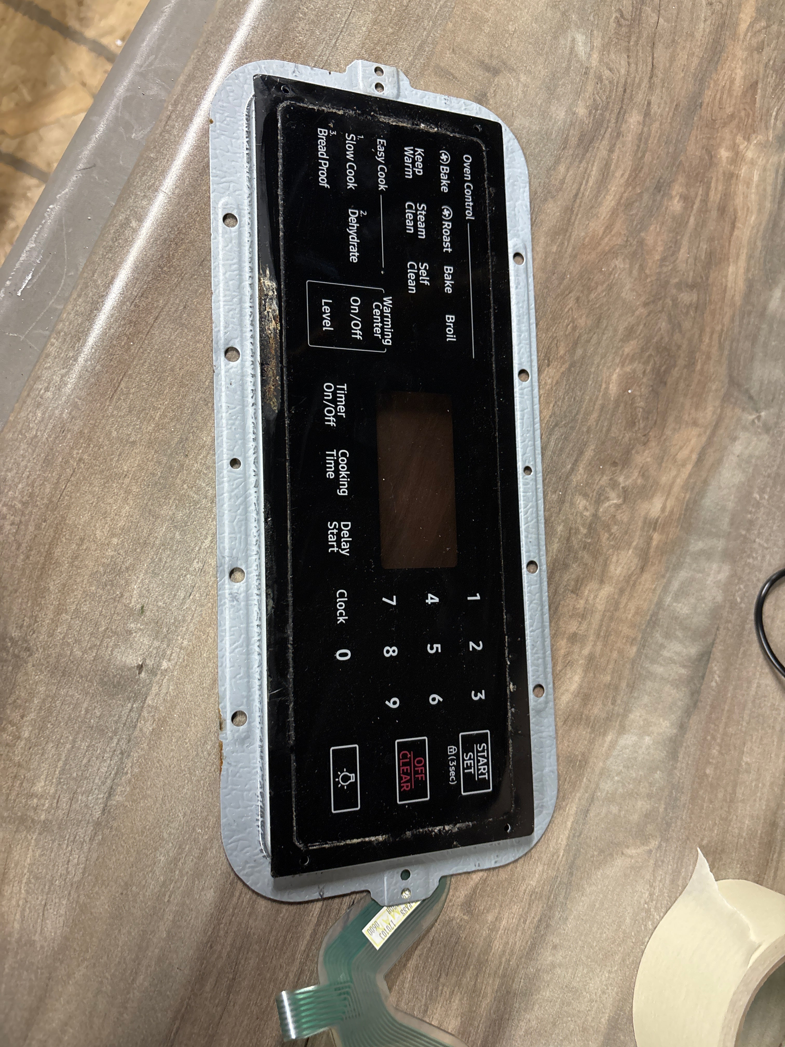 Samsung Oven Touch Panel DG61-00625A