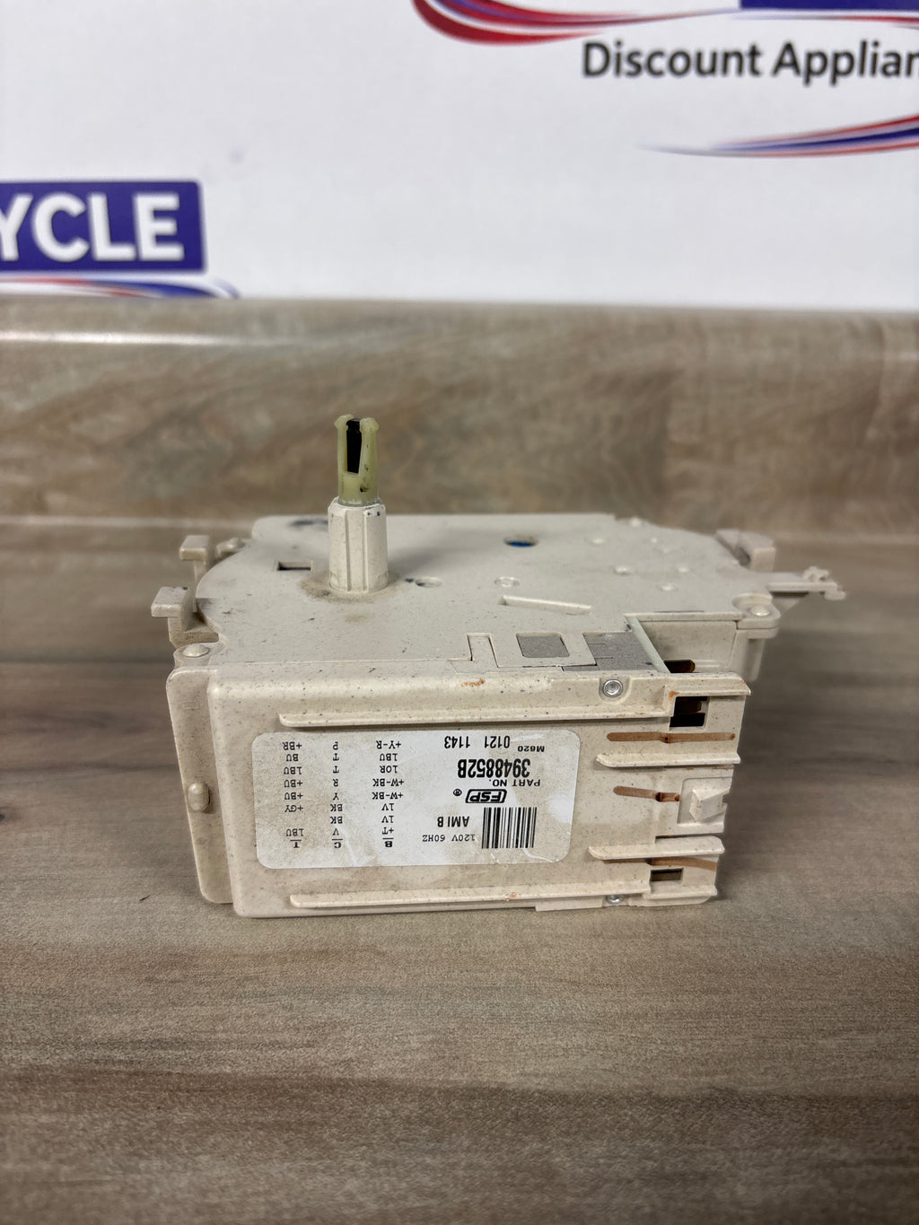Whirlpool Washer Timer WP3948852B