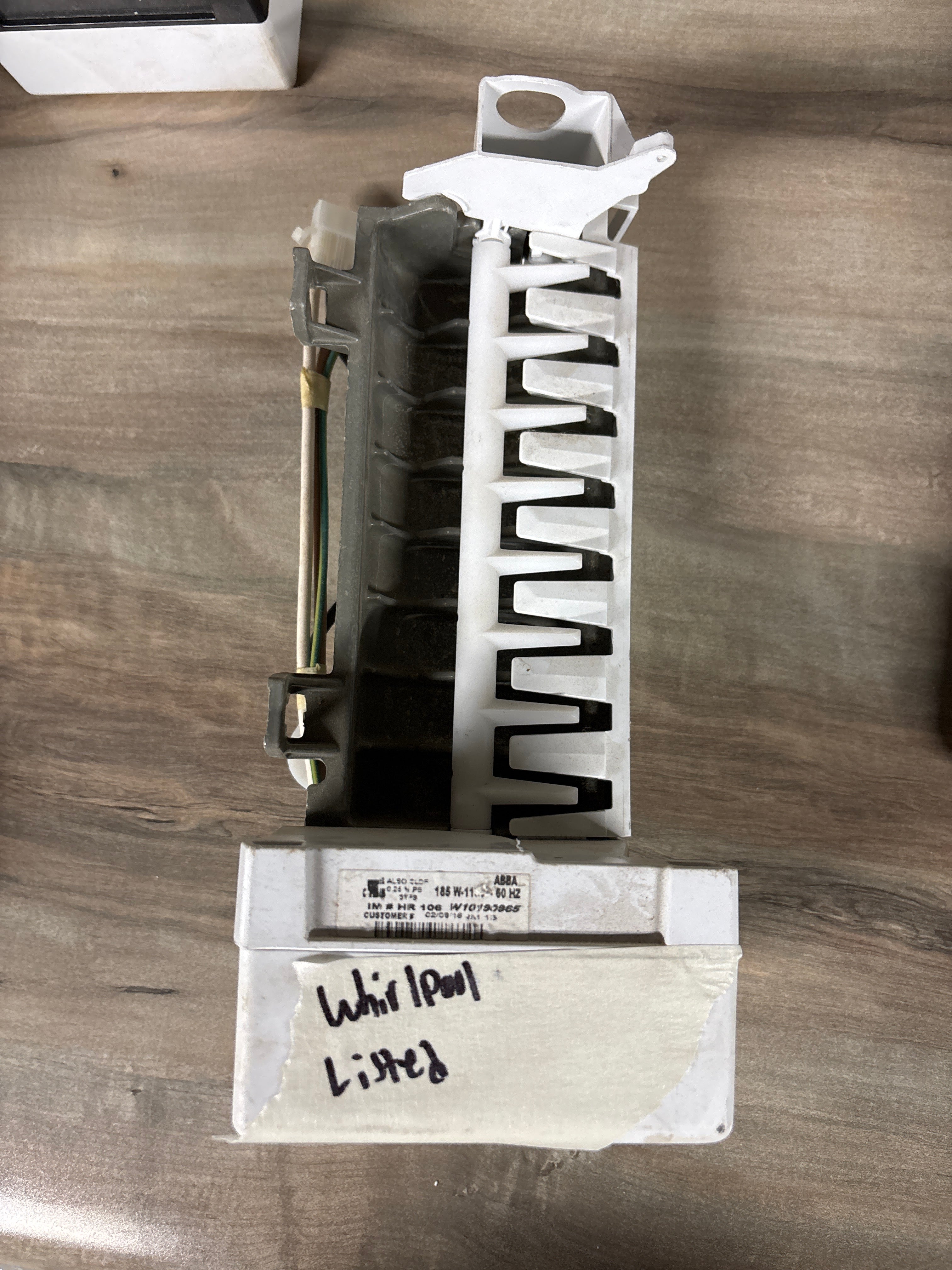 Whirlpool Refrigerator Ice Maker W10190965