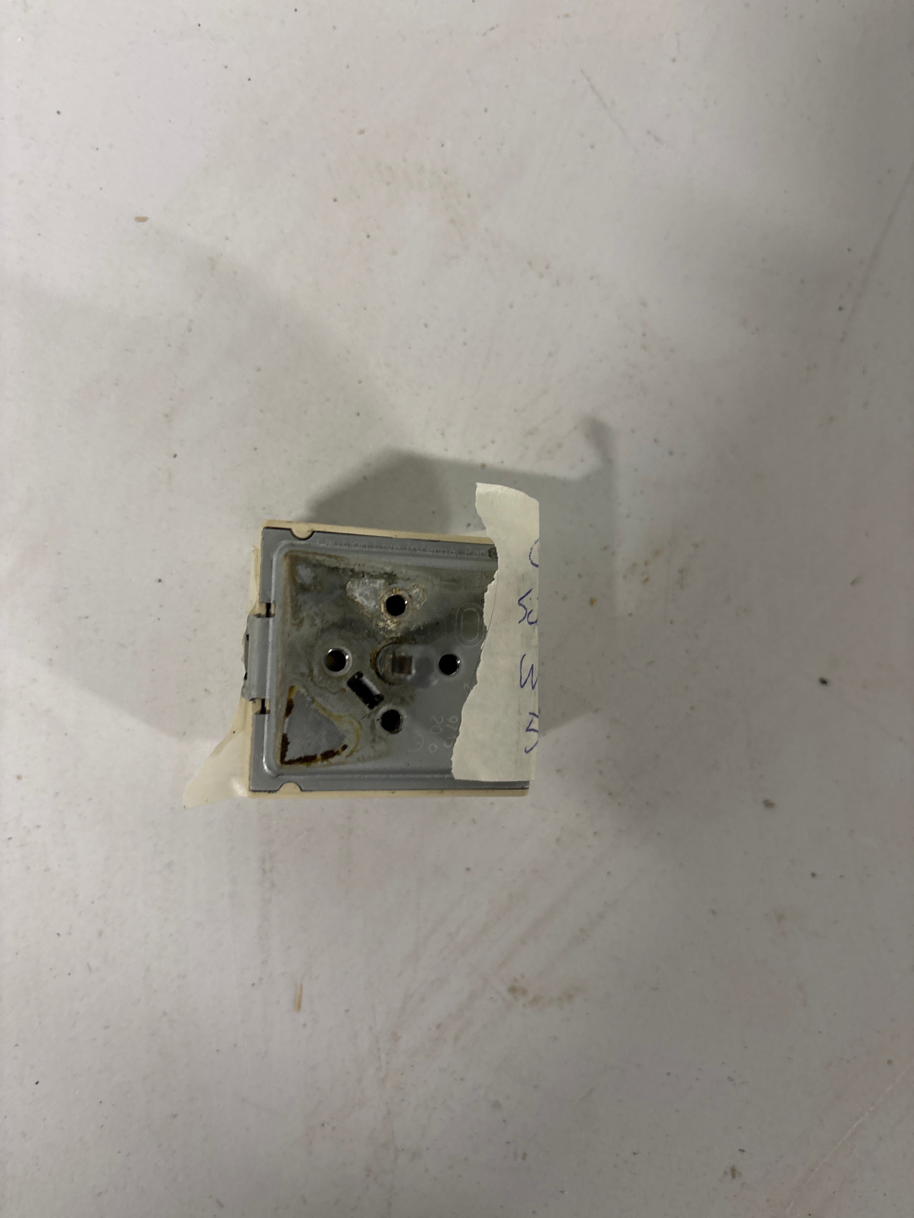 GE Range Oven Infinite Switch