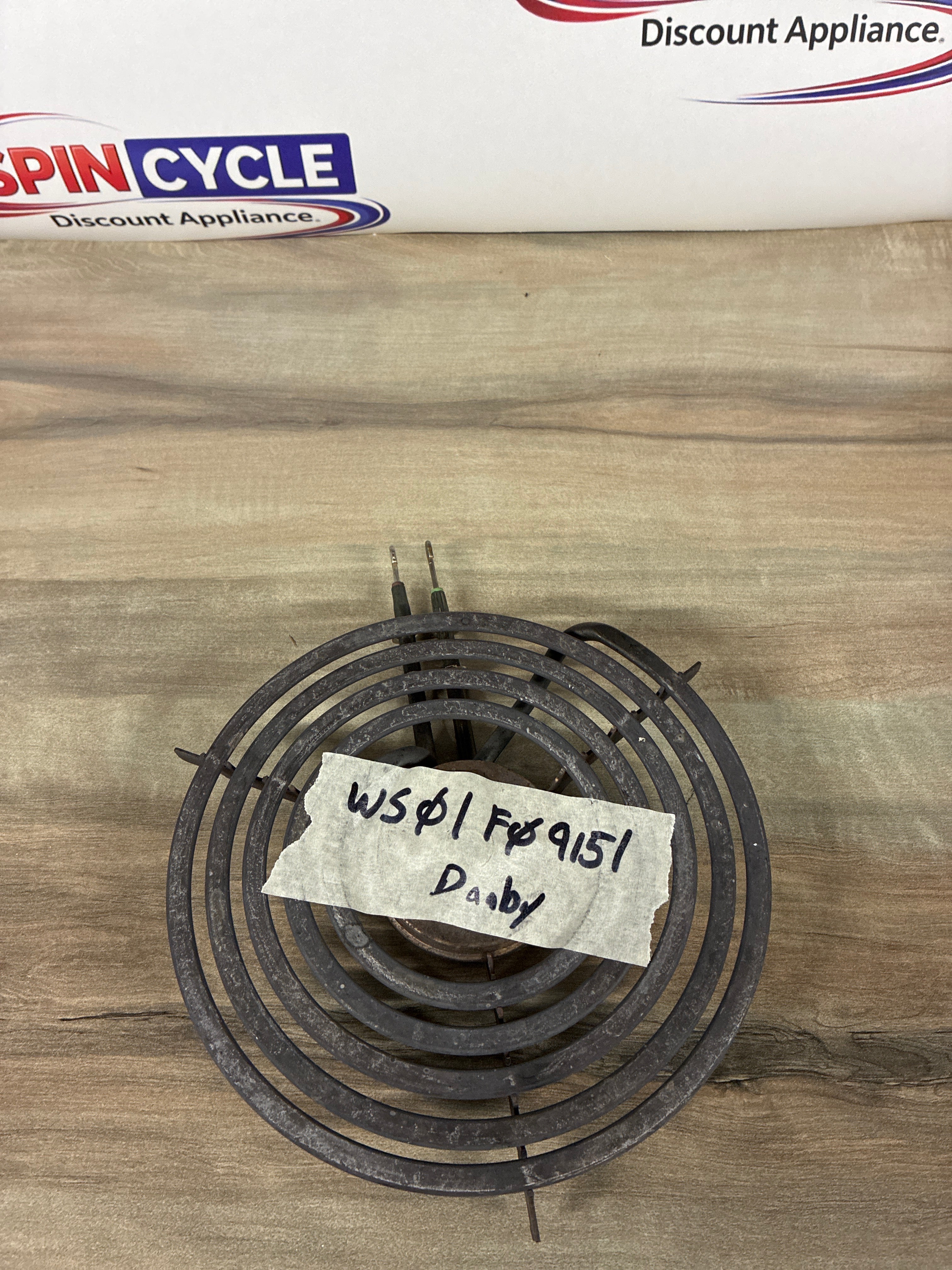 Danby Stove Element 8” WS01F09151