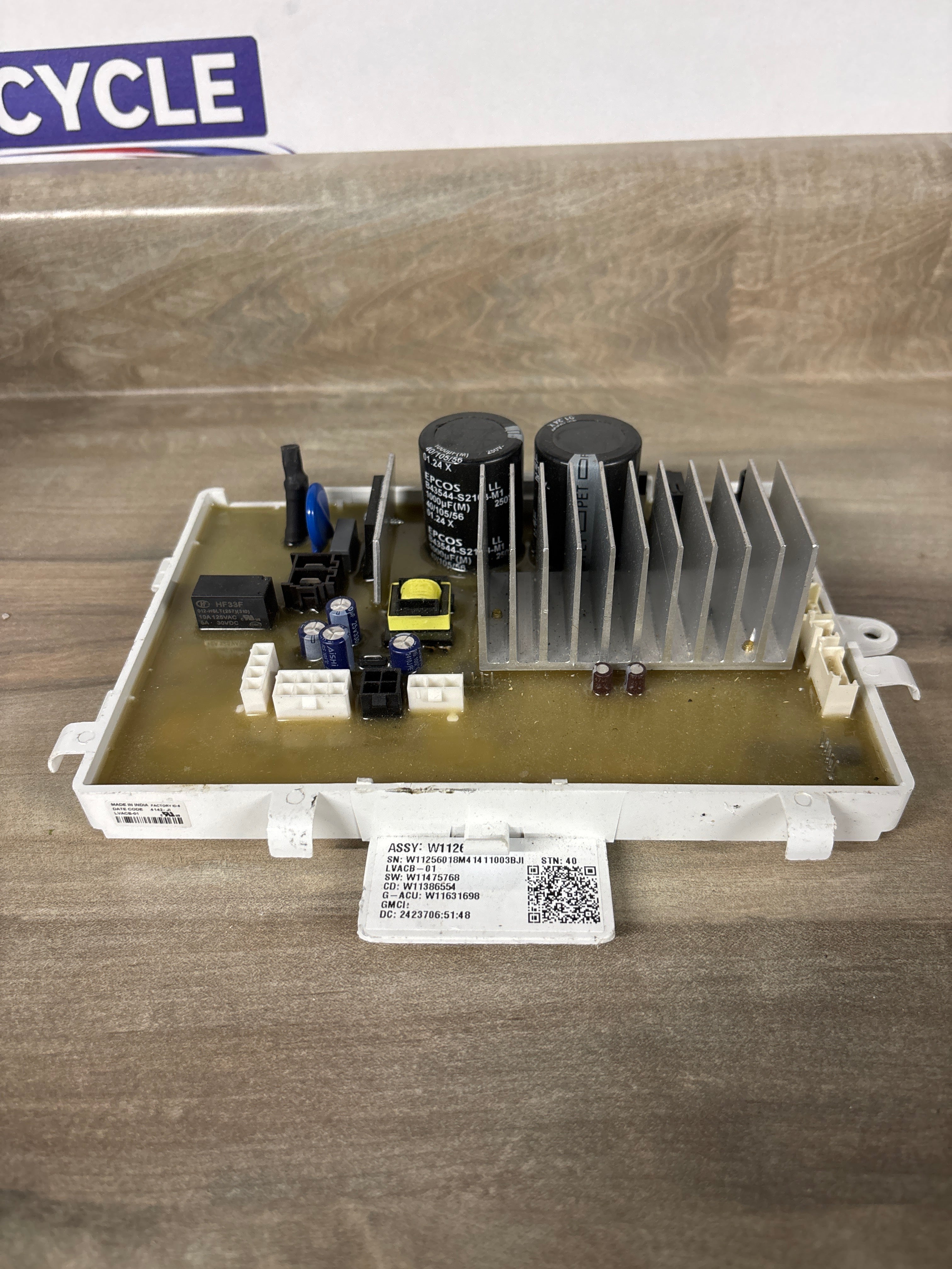 Whirlpool Washer Control Board W11266006