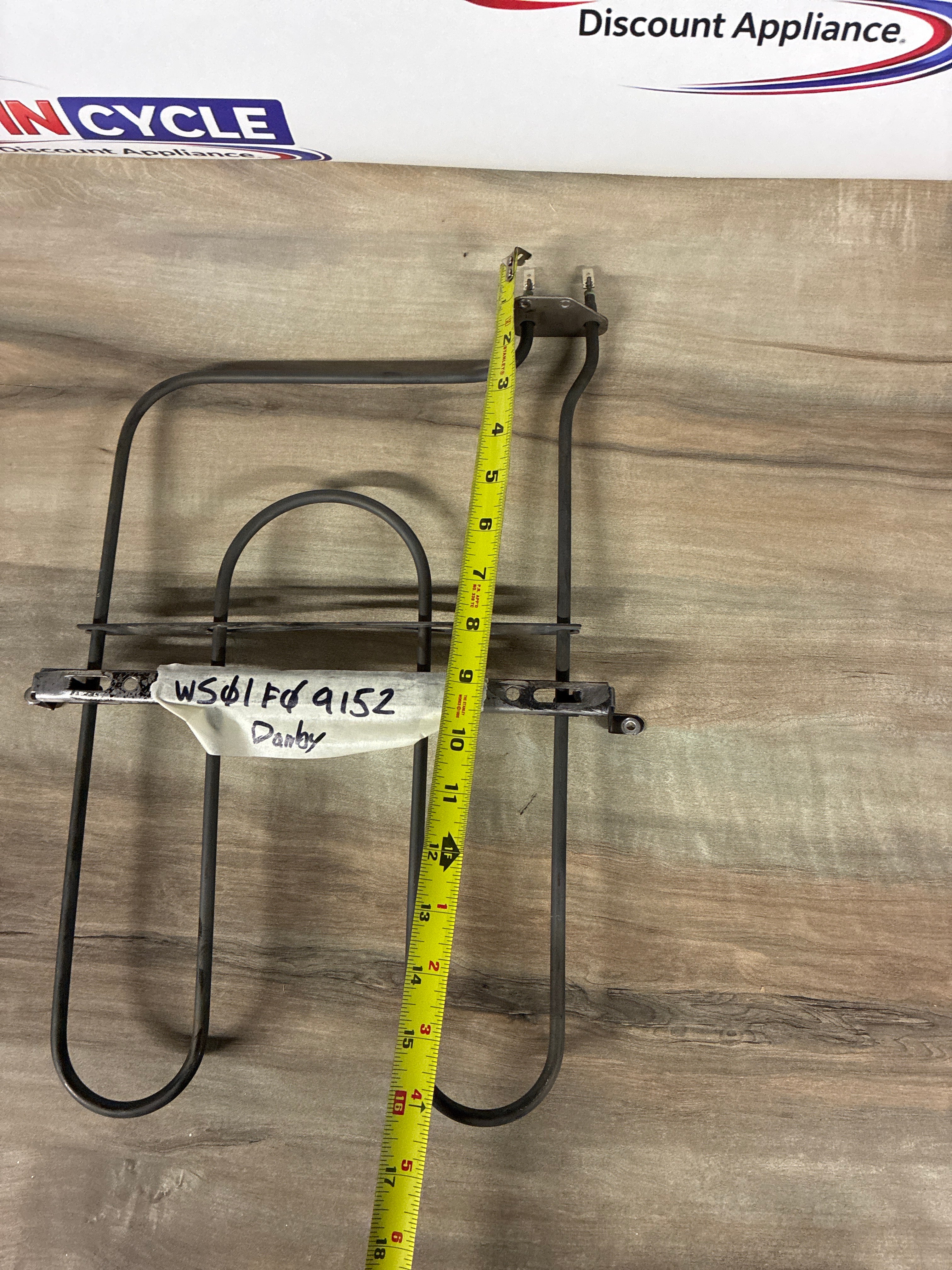 Danby 20” Stove Broil Element WS01F09152